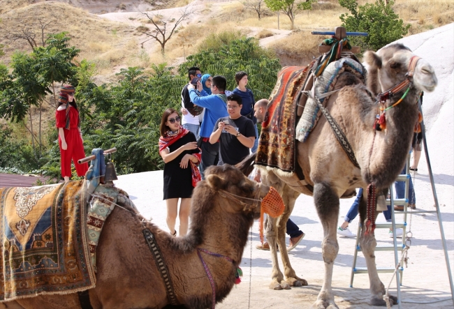 Kapadokya turist sayısında son üç yılın zirvesinde